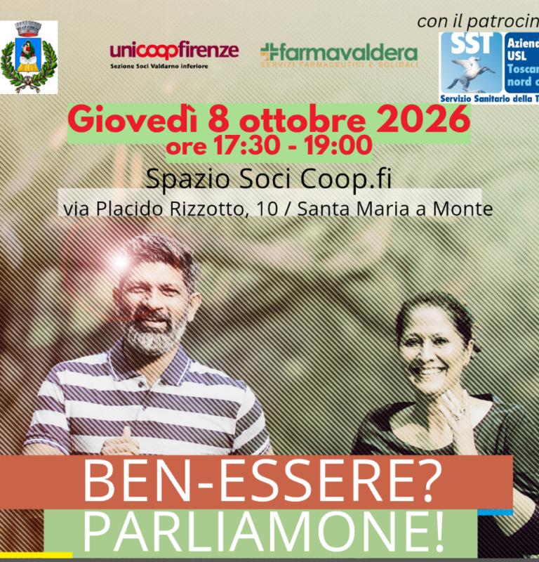 Giovedì 8 ottobre 2026 presso Coop Ponticelli: incontro libero e gratuito con la Medicina dello Sport sulla Rete del Movimento.