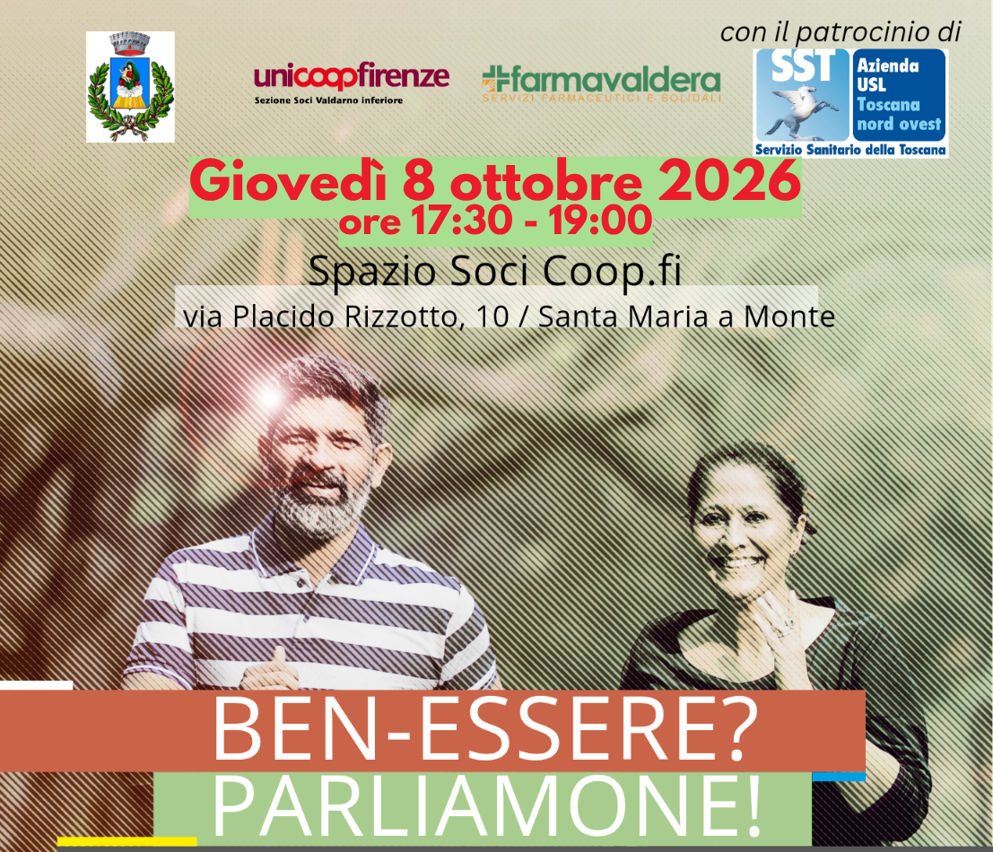 Giovedì 8 ottobre 2026 presso Coop Ponticelli: incontro libero e gratuito con la Medicina dello Sport sulla Rete del Movimento.